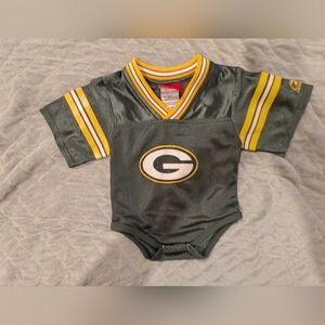Reebok Green and Yellow Kids Bodysuit